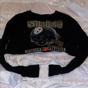Steelers crop top